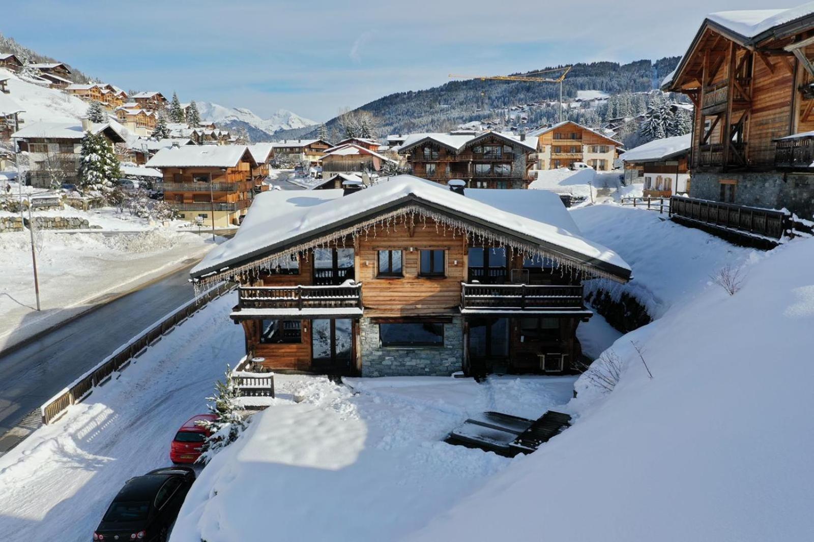 Chalet Virolet B&B เลส์เฌต์ ภายนอก รูปภาพ