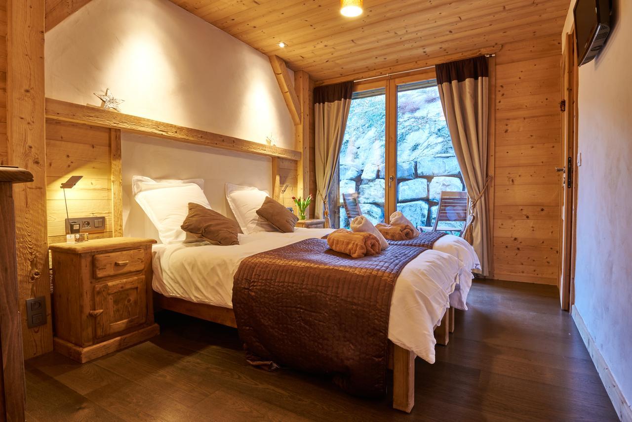 Chalet Virolet B&B เลส์เฌต์ ภายนอก รูปภาพ