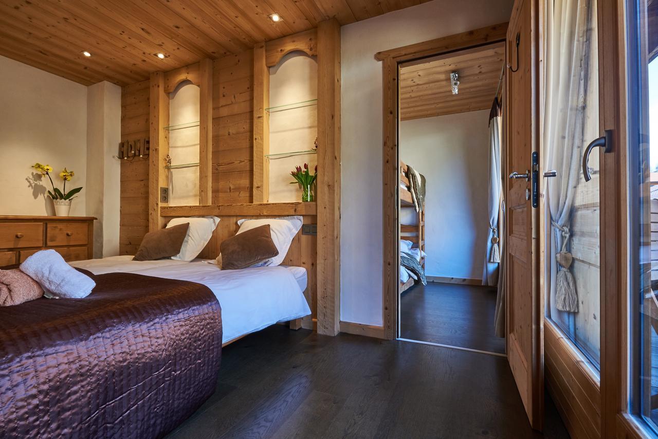 Chalet Virolet B&B เลส์เฌต์ ภายนอก รูปภาพ