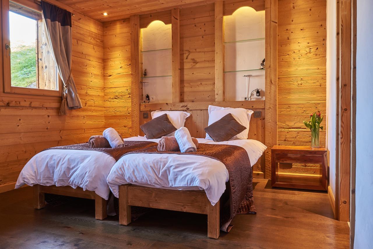 Chalet Virolet B&B เลส์เฌต์ ภายนอก รูปภาพ